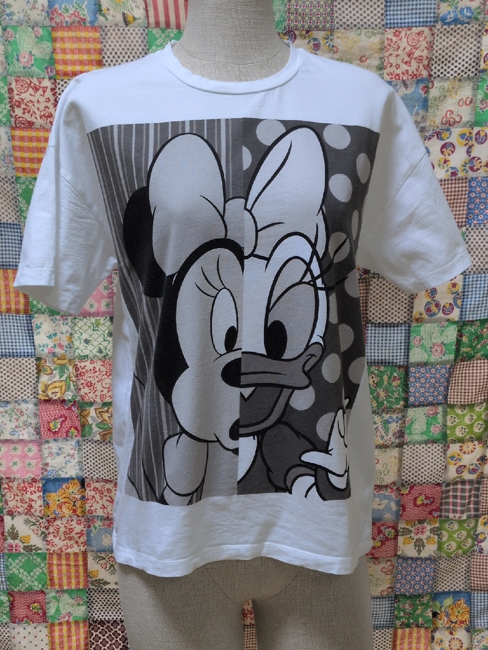 Zara Disney Minnie Mouse & Daffy Duck T Shirt